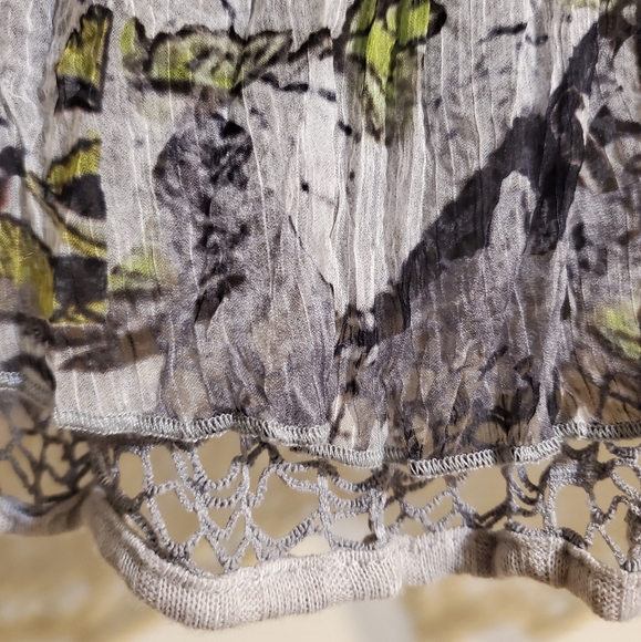 Tshirt A-line Dress w/handkerchief hem - Picture 6 of 11